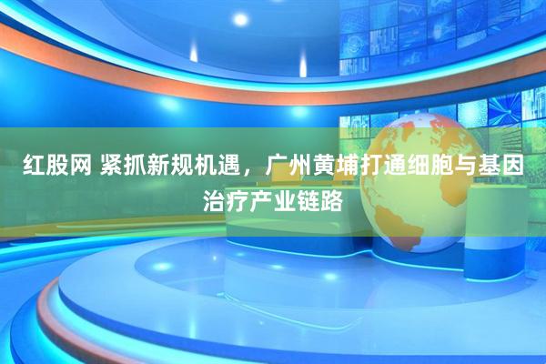 红股网 紧抓新规机遇，广州黄埔打通细胞与基因治疗产业链路